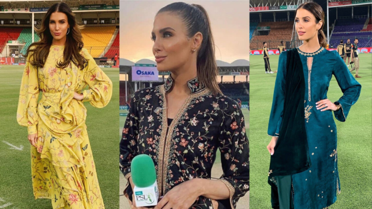 Erin Holland Looks Stunning At Psl Matches In Karachi Pictures Lens