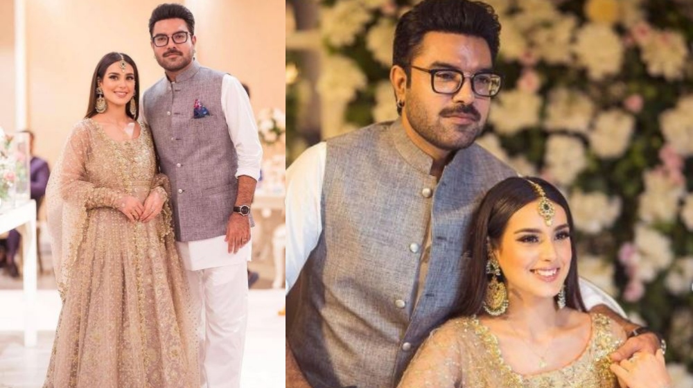 Iqra Aziz And Yasir Hussain Glow Up At Minal S Wedding Pictures Lens