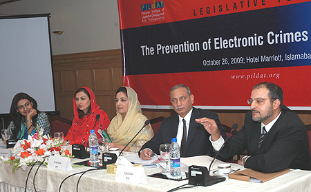 Electronic Crimes Ordinance 2007 Requires Serious Revisions: PILDAT Legislative Forum