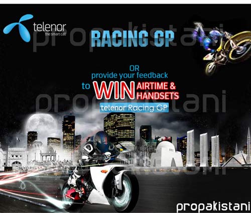 Mobile Phone Game from Telenor: Racing GP