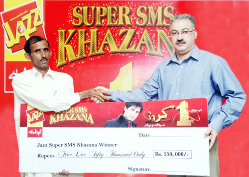 Mobilink Super SMS Khazana Another Super SMS Khazana Winner Announced