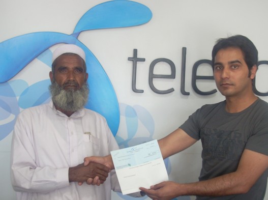 Telenor PR Telenor Gives Away Cash Prize