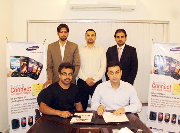 Warid Mobile Zone Warid Enters into a Contract with Mobile Zone