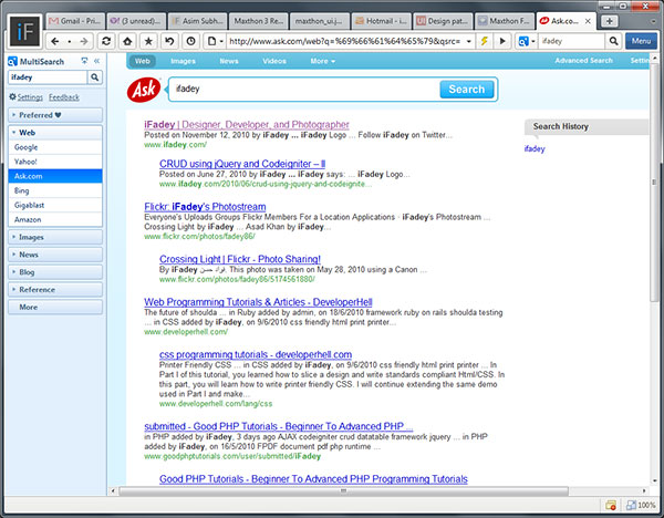 maxthon multi search thumb Maxthon 3   An Internet Browser from China