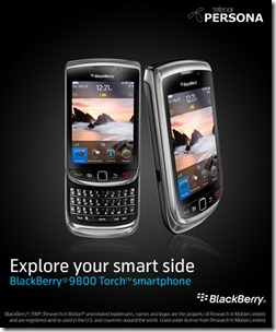 blackBerrytorch thumb Telenor Introduces Blackberry Torch 9800