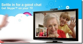 skype TV thumb Skype Coming to Sony BRAVIA and Other TVs