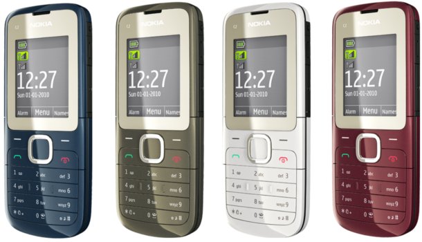Nokia C2 00 Nokia Mobiles: C2 01, C2 00, C1 01, C1 00 Review and Price