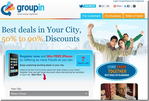 groupin thumb Groupin.PK: An Online Giant in the Making?