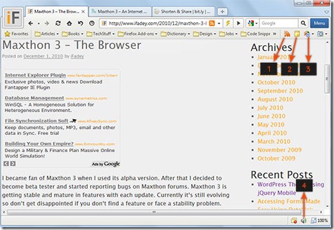 maxthon 3 ui thumb Maxthon 3 Review   Part 2