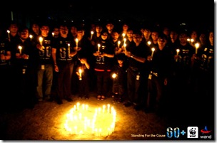 1 thumb Warid Celebrated Earth Hour 2011