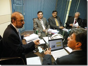 babar awan USF visit thumb IT Minister Visits USF Office