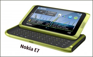nokia e7 green 300x183 Nokia E7 Now Available in Pakistan!