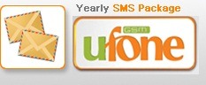 Ufone yearly sms Ufone Offers Yearly SMS Package