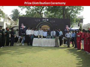 karachi prizes 300x224 All Pakistan Glow Cricket Tournament Concludes
