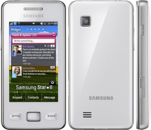 samsung star II 300x259 Samsung Introduces Star II Phone