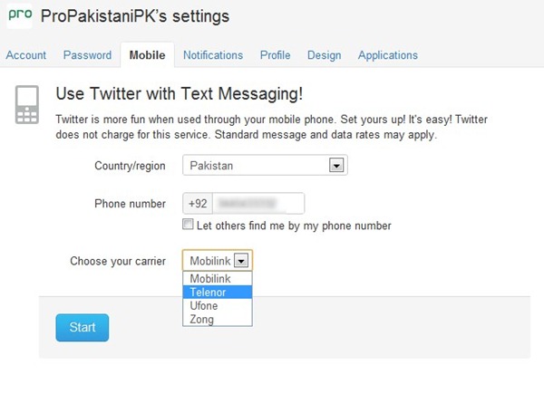Telenor Twitter thumb Telenor Now Officially Supports Twitter Messaging