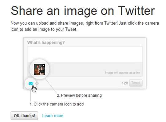 twitter image sharing thumb Twitter Photo Sharing is Now Available for All