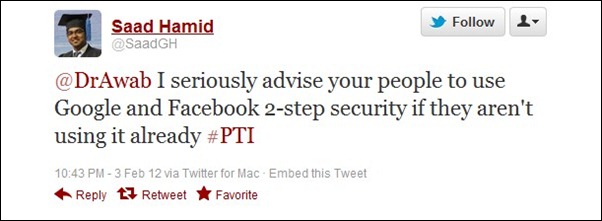 PTI 003 PTI Facebook Pages Hacked, Millions of Fans Lost