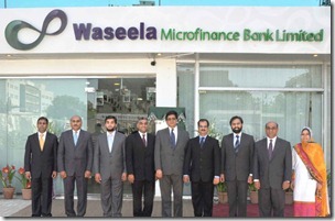 Waseela Microfinance Bank L thumb Waseela Bank Starts Operations