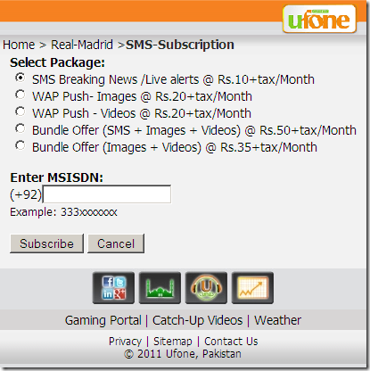 rm2 thumb Ufone Launches Real Madrid Portal