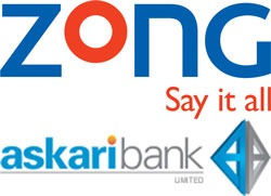 zong askari thumb Breaking: Zong, Askari Bank Step Into Branchless Banking
