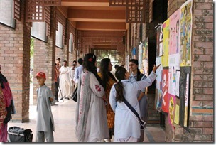 10 Poster Competition School Students thumb Warid, SKMT Conduct Anti Tobacco Drive