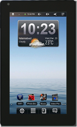 takhti 7 pres thumb Pakistan Military Introduces Takhti 7, An Android Tablet