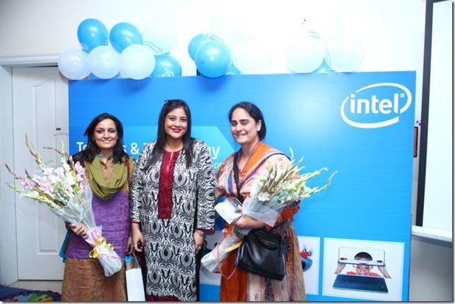 Talea Zafar Asma Aziz Rabia Garib Intel Pakistan Hosts an Interactive Session: Toddlers and Technology