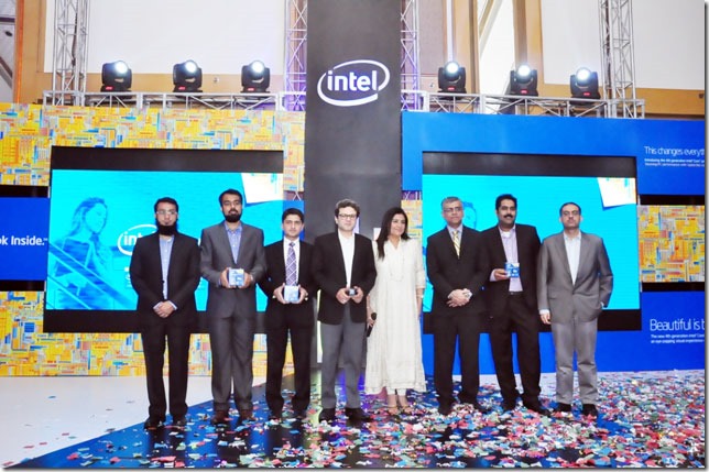 Intel Pakistan Team Intel Launches 4th Gen Intel Core processors in Pakistan