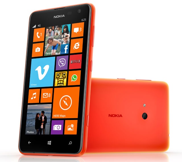 Nokia Lumia 625 thumb Nokia Lumia 625 is a Mid Range Windows Phone with 4.7 Inch Screen