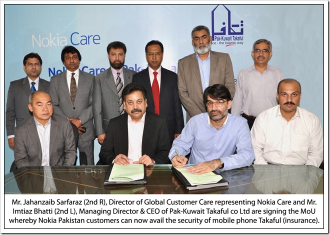 Nokia Care Pak Kuwait Takaful English Picture Release Nokia to Offer Insurance Plans for Mobile Phone Users in Pakistan
