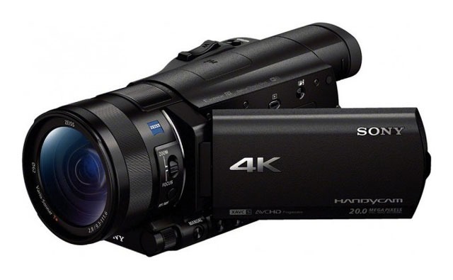 Sony FDR AX100 Sony Announces the 4K Shooting AX100 Camcorder for $2,000
