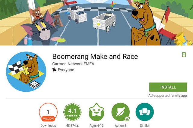 Ad-supported play store app