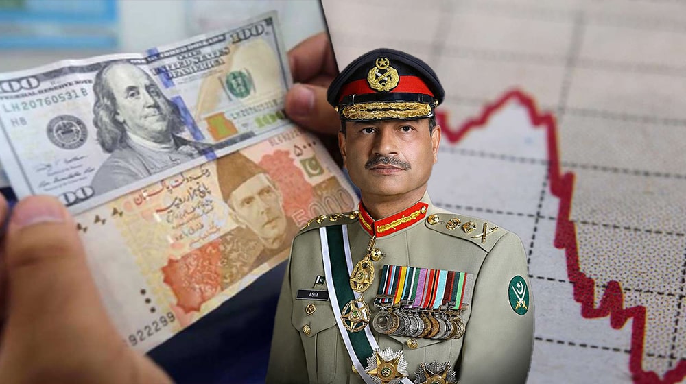 Rupee Gains Against US Dollar In Open Market After COAS Asim Munir S