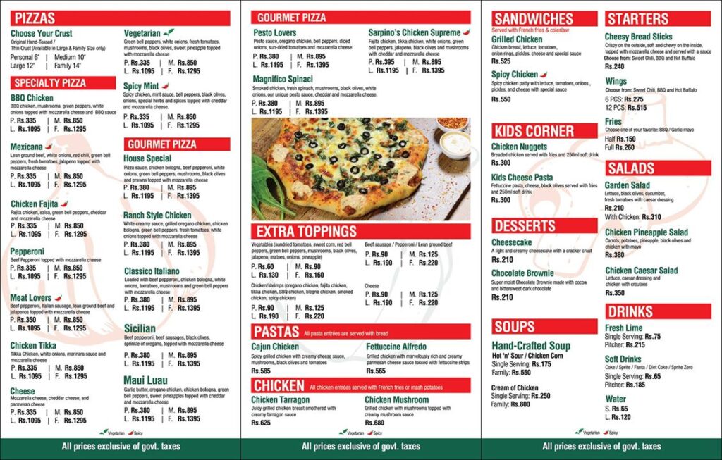 Sarpino's Pizza - FoodNama