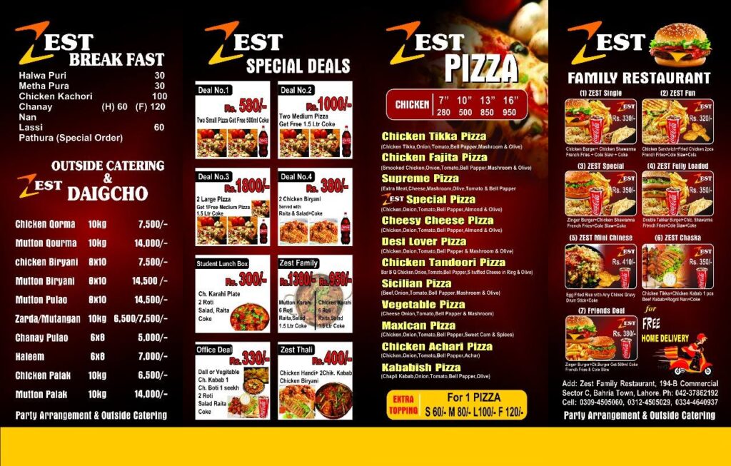 Zest Family Restaurant FoodNama   43567134 947069412154319 8118630865489100800 N 1024x653 