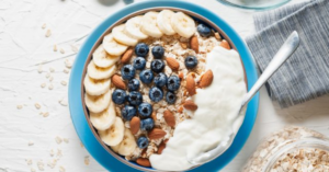 oatmeal and berries