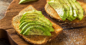 avocado and bread