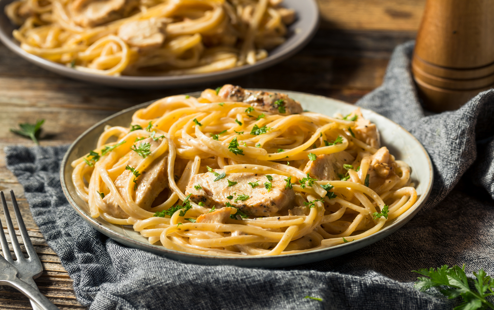 Chicken alfredo pasta recipe easy to cook at home