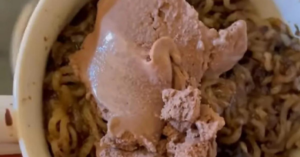 oreo and ice cream maggi