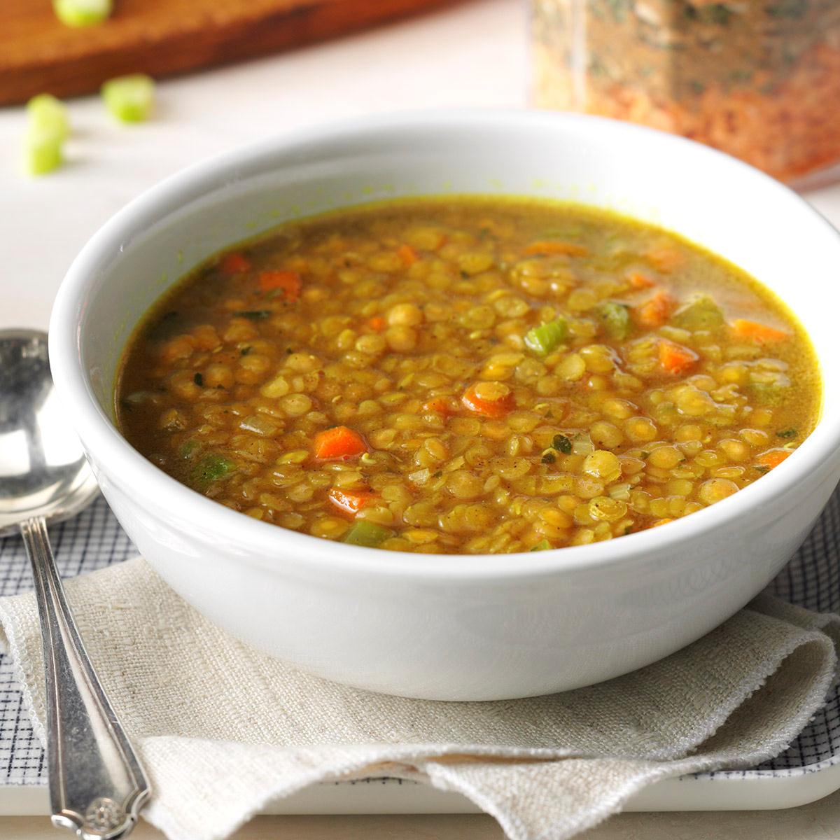 high protein soups