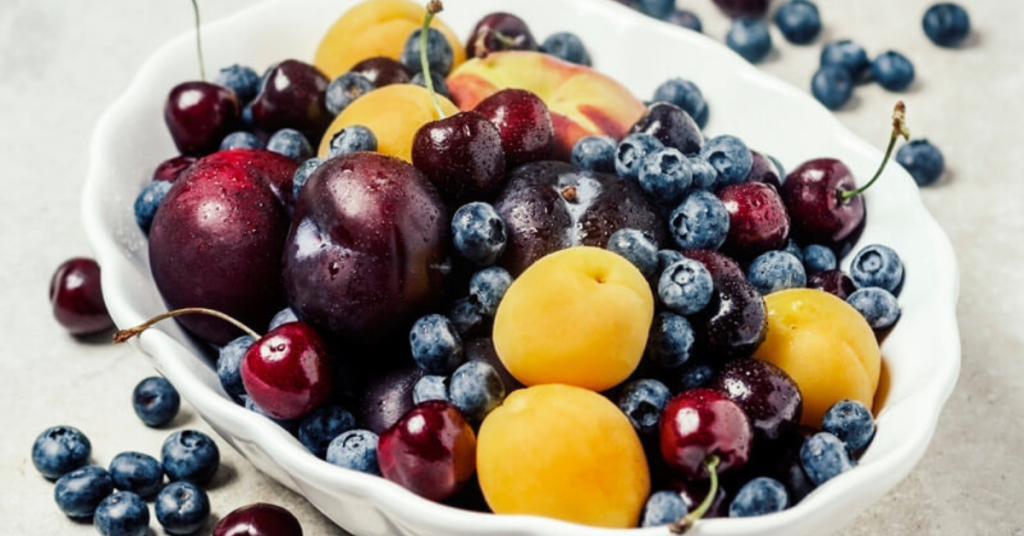 low calorie fruits & vegetables