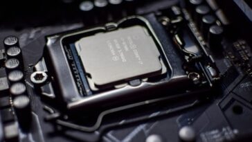 This is the image of a processor. The image is the featured image for How to Over Clock Your Computer.
