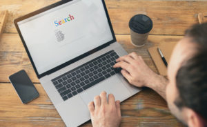Image of Google search engine.