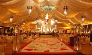A wedding hall