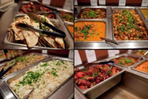 Food on a wedding