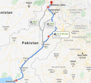 How to Reach Malam Jabba
