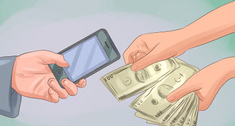 A guy handing over money to another person