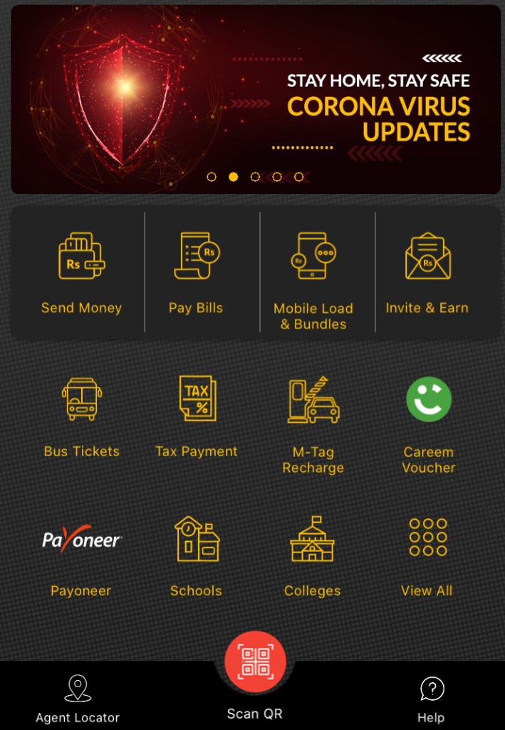 JazzCash mobile app