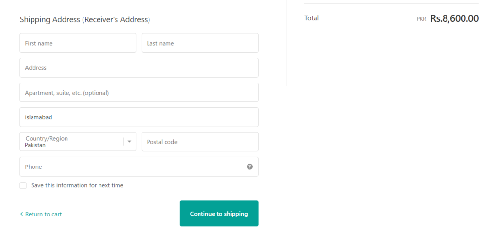 Cheapest way to Send Gifts to Pakistan